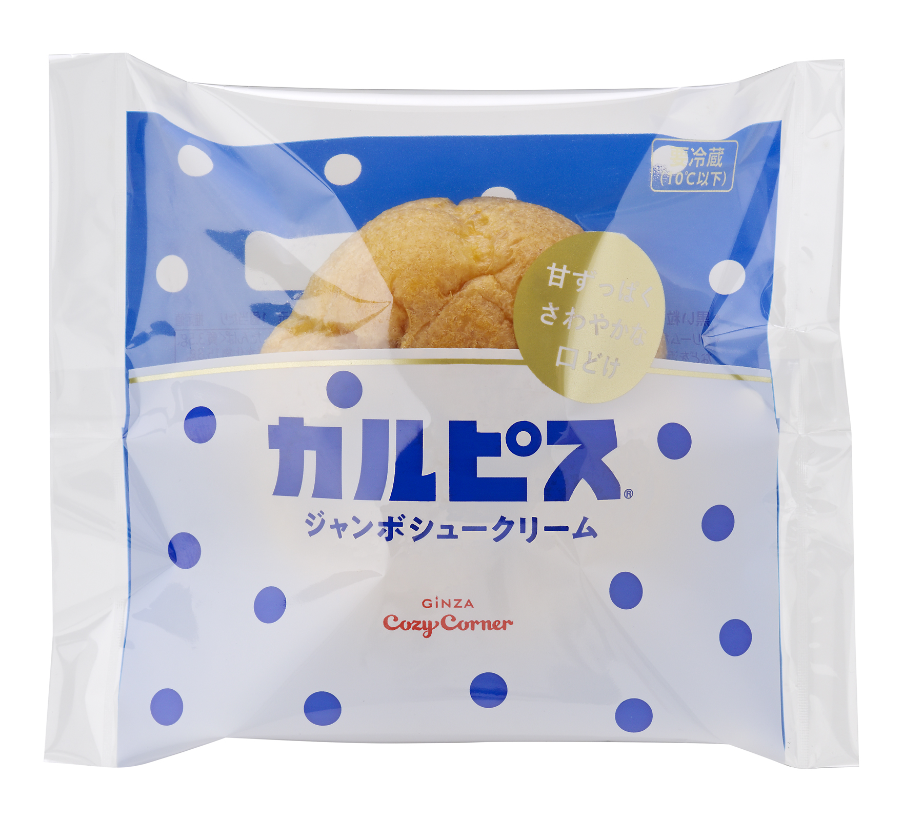 「ジャンボシュークリーム カルピス」（216円）