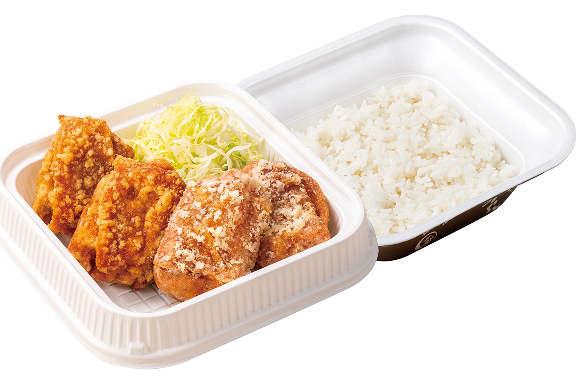 塩にんにくからあげ合盛り弁当