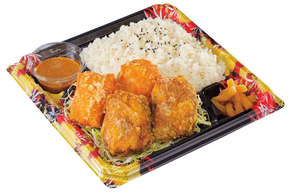 青唐辛子からあげ合盛り弁当
