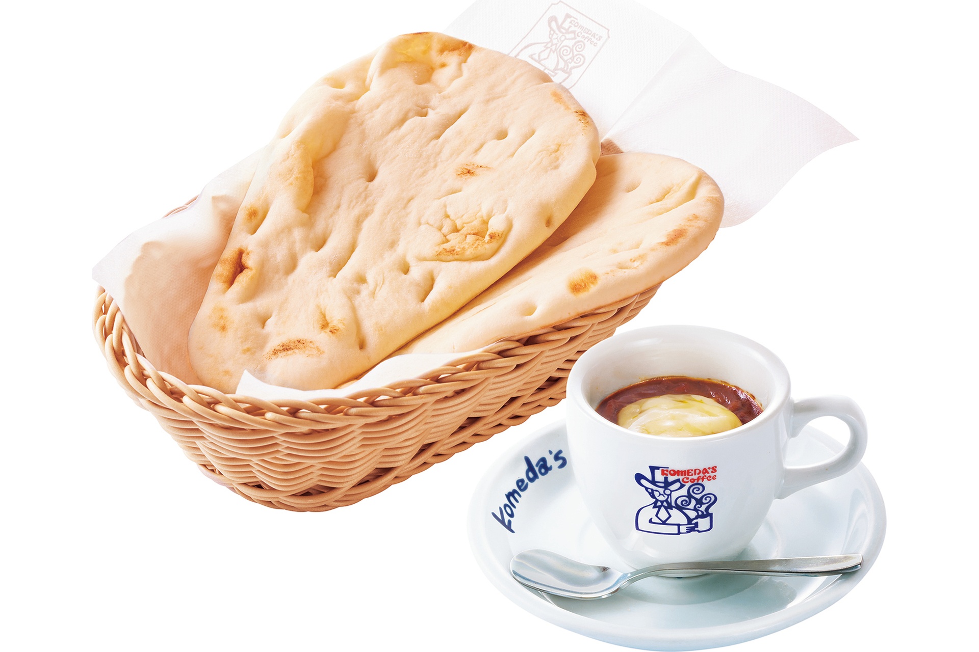 チーズカリーとナン