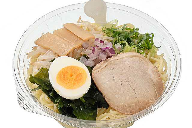 「香る旨みつゆ 冷かけはまぐり塩ラーメン」（540円）