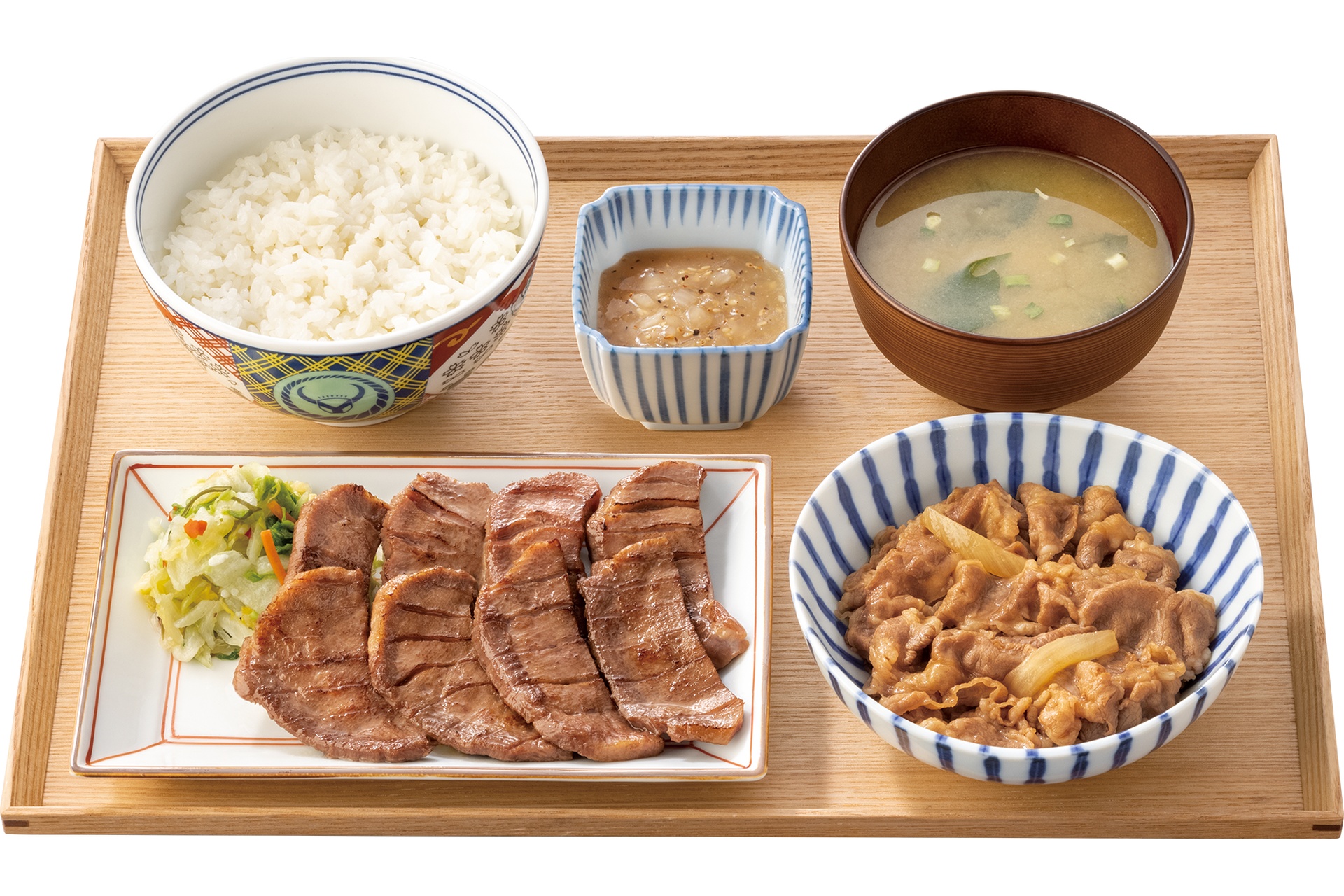 牛たん・牛皿御膳（8切）