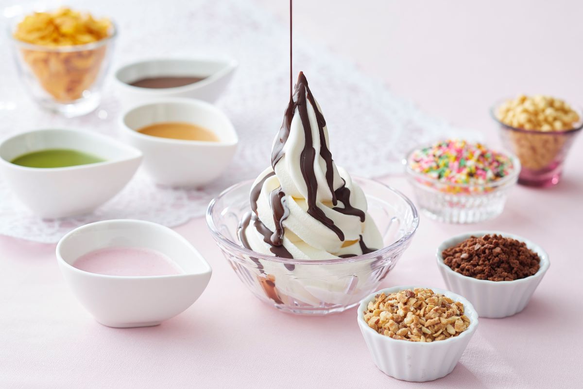 自分で作れる「ソフトクリーム」