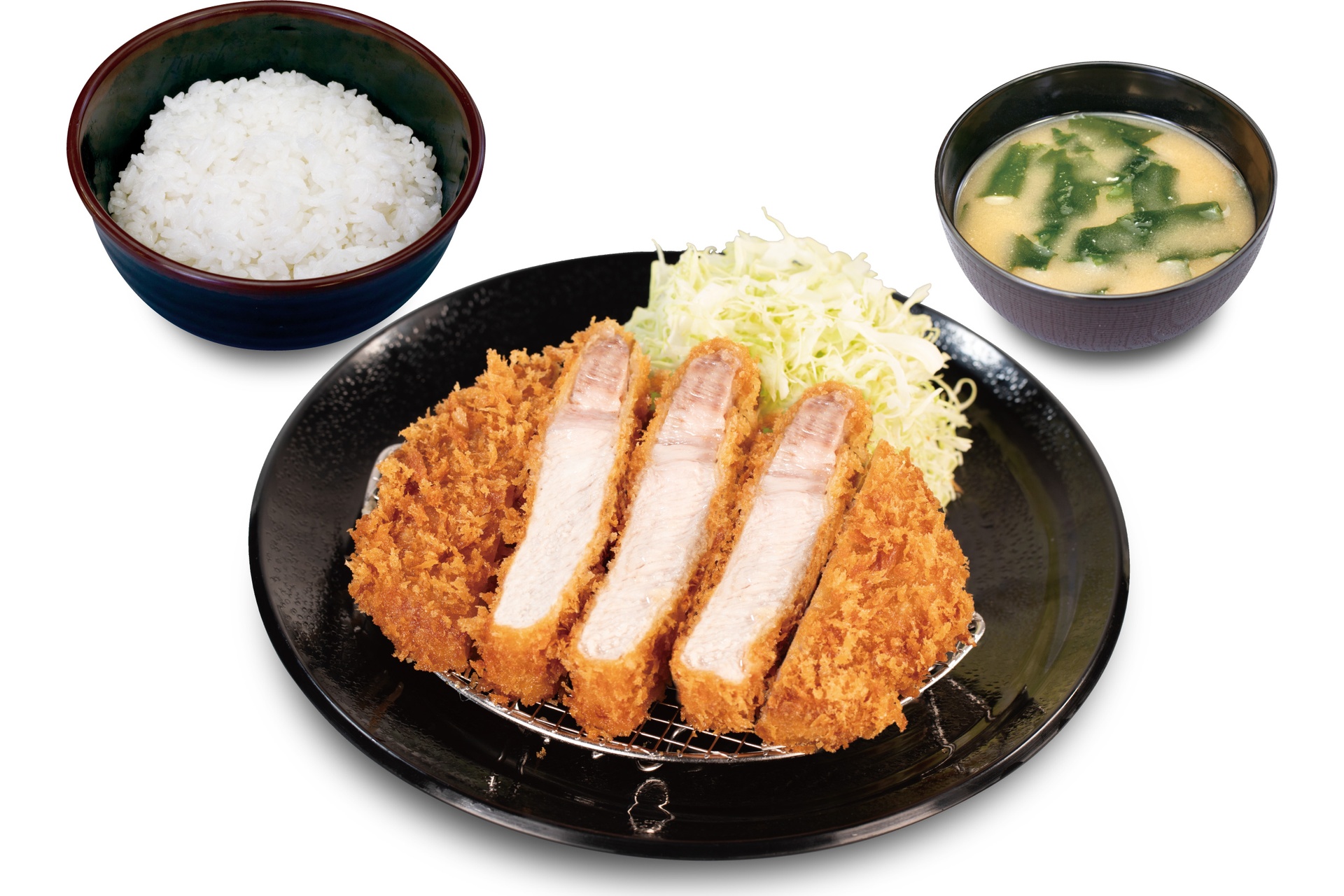 超厚切りリブロースかつ定食