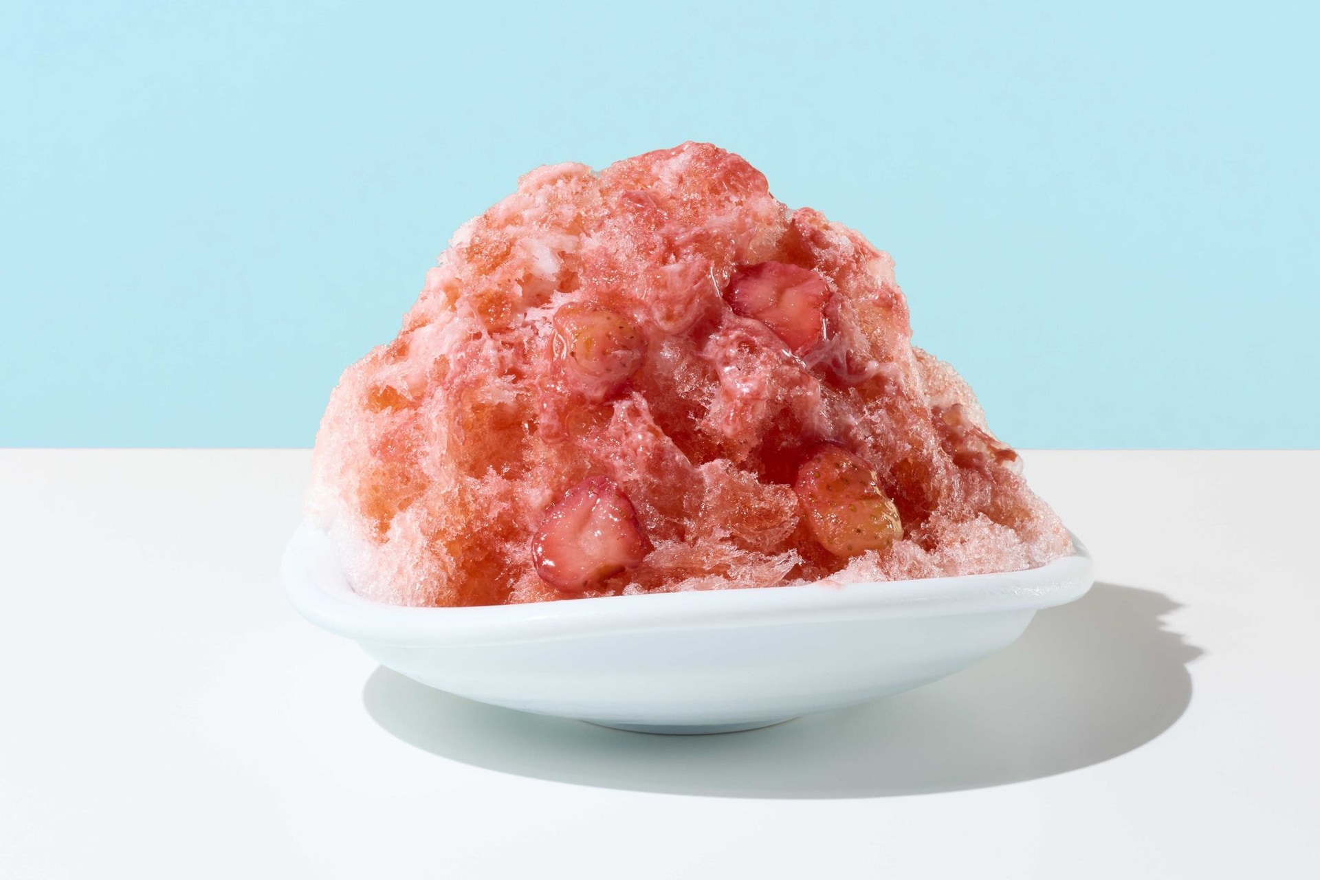 ランチ 純氷ふわふわかき氷 ミニ！いちご