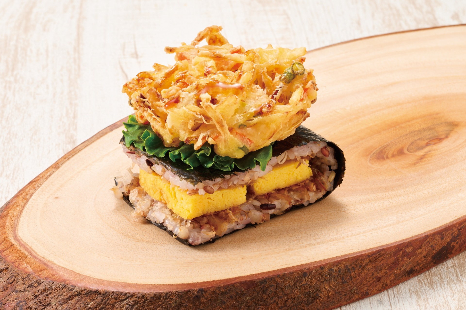 ワンハンドBENTO かきあげ