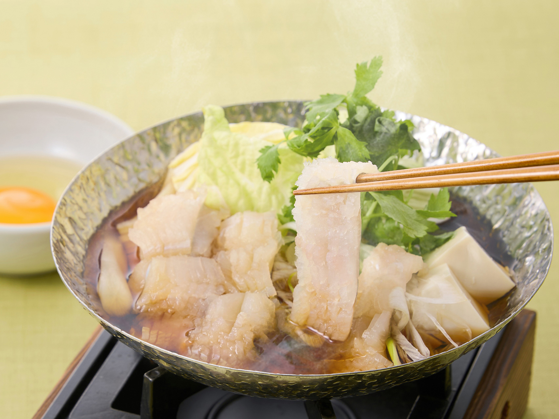 ［単品］「鱧のすき焼き小鍋」（1518円）