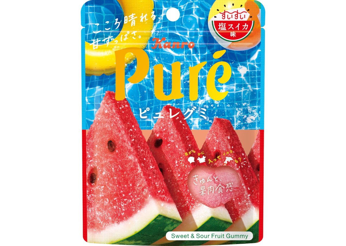「ピュレグミすいすい塩スイカ」