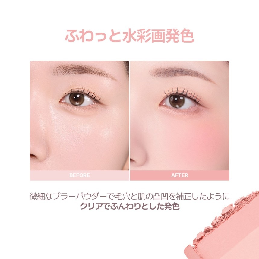 クリアでふわっとした水彩画発色