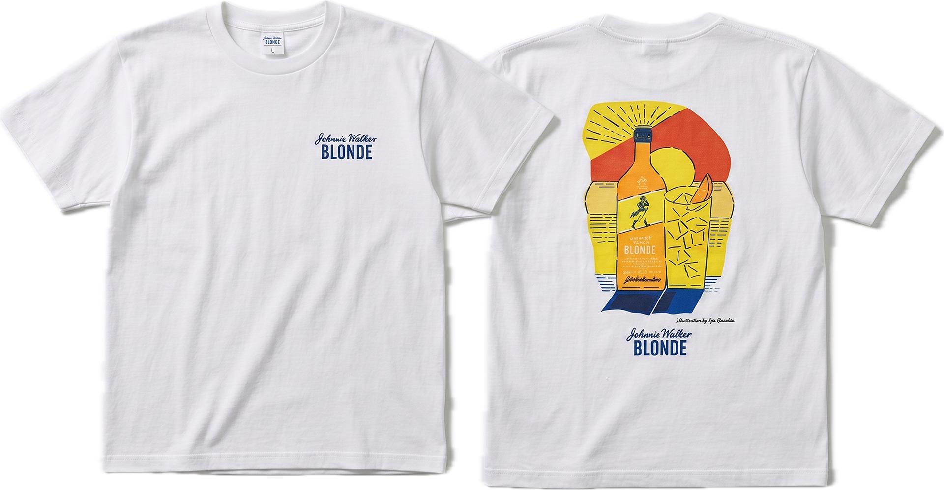 ジョニーウォーカー ブロンド オリジナルTシャツ（3000円・税別）