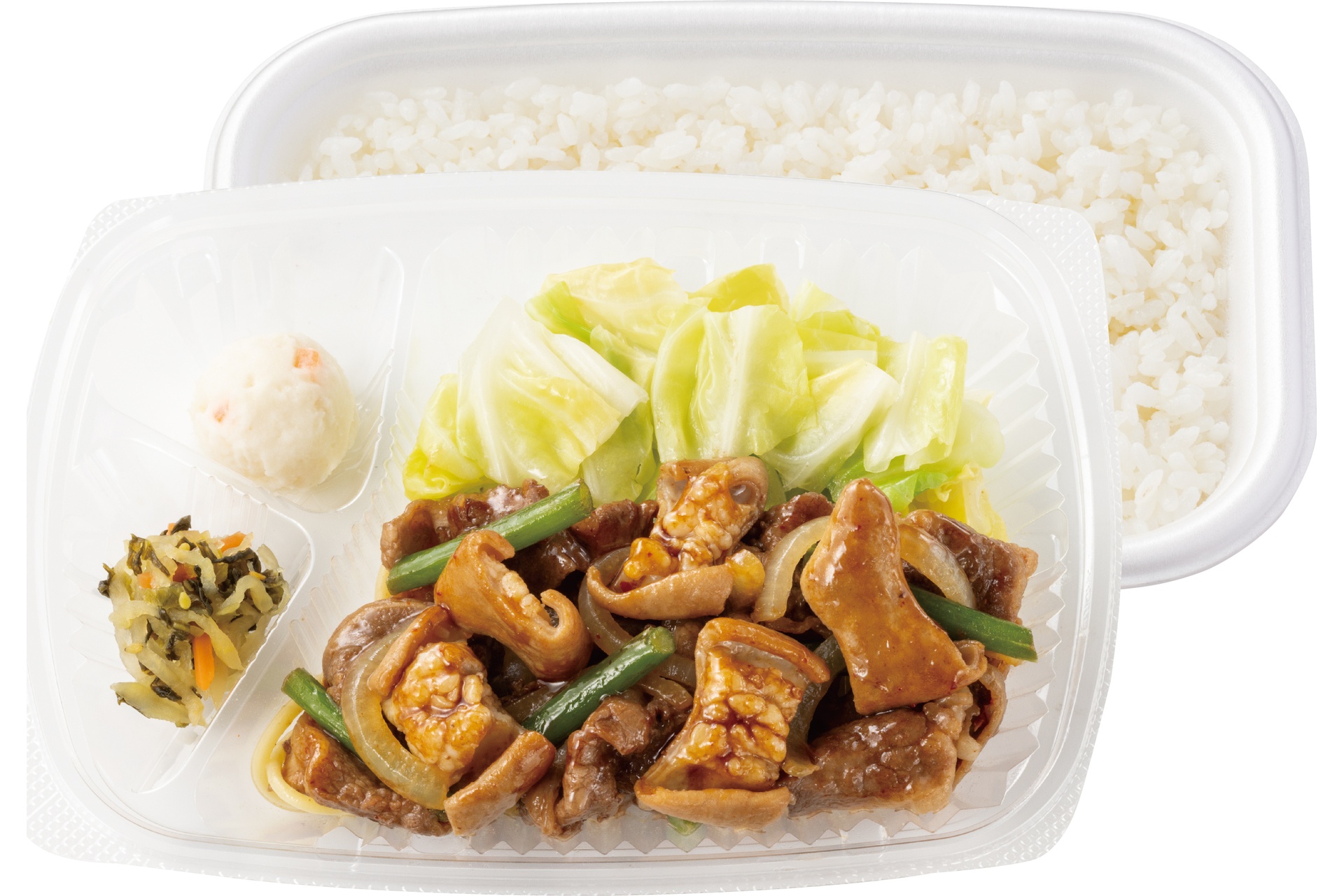 牛カルビ＆ホルモン弁当
