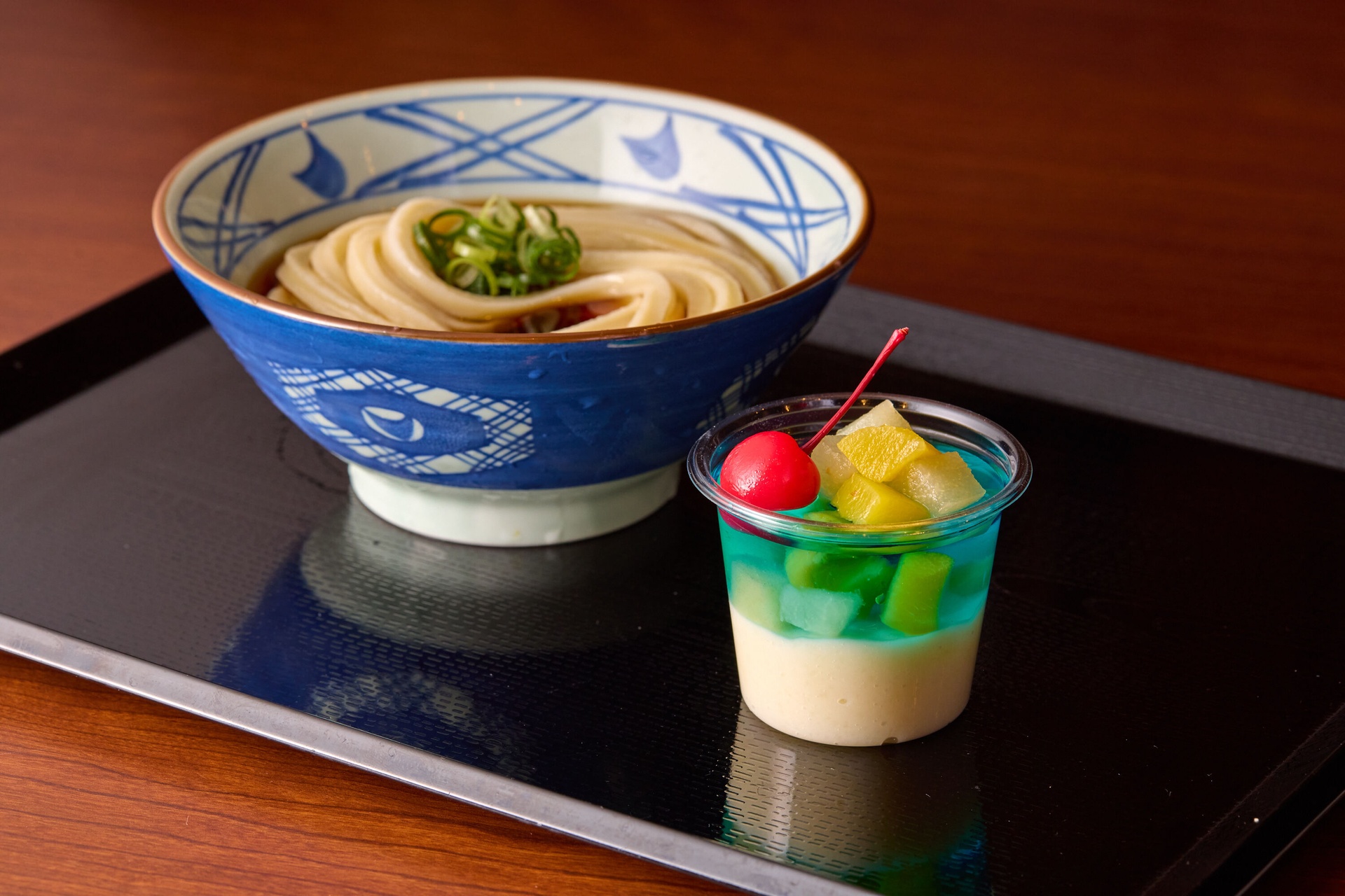うどんを食べた後のデザートとして食べられる
