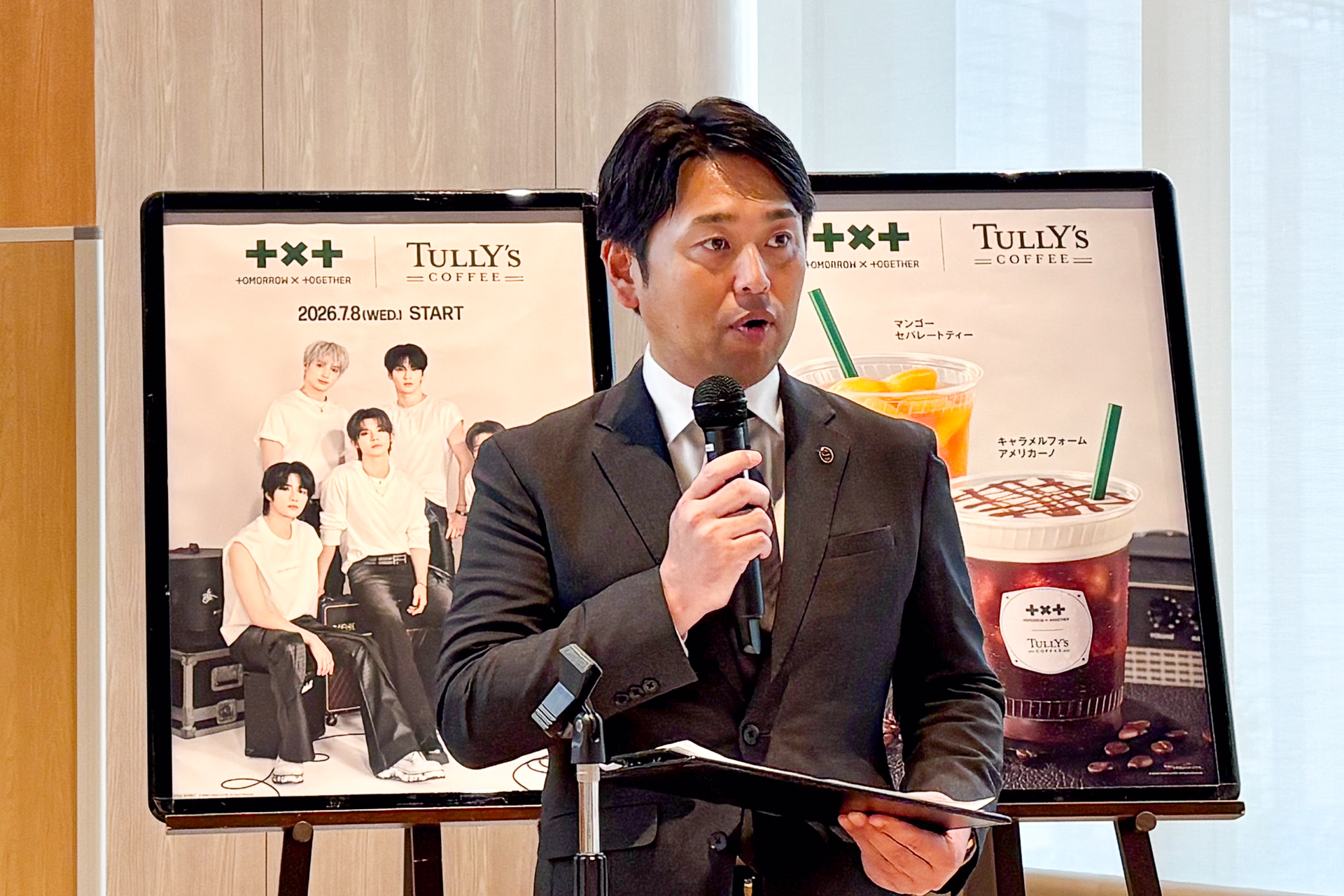 タリーズコーヒージャパン株式会社 マーケティング本部 部長 若林教二氏