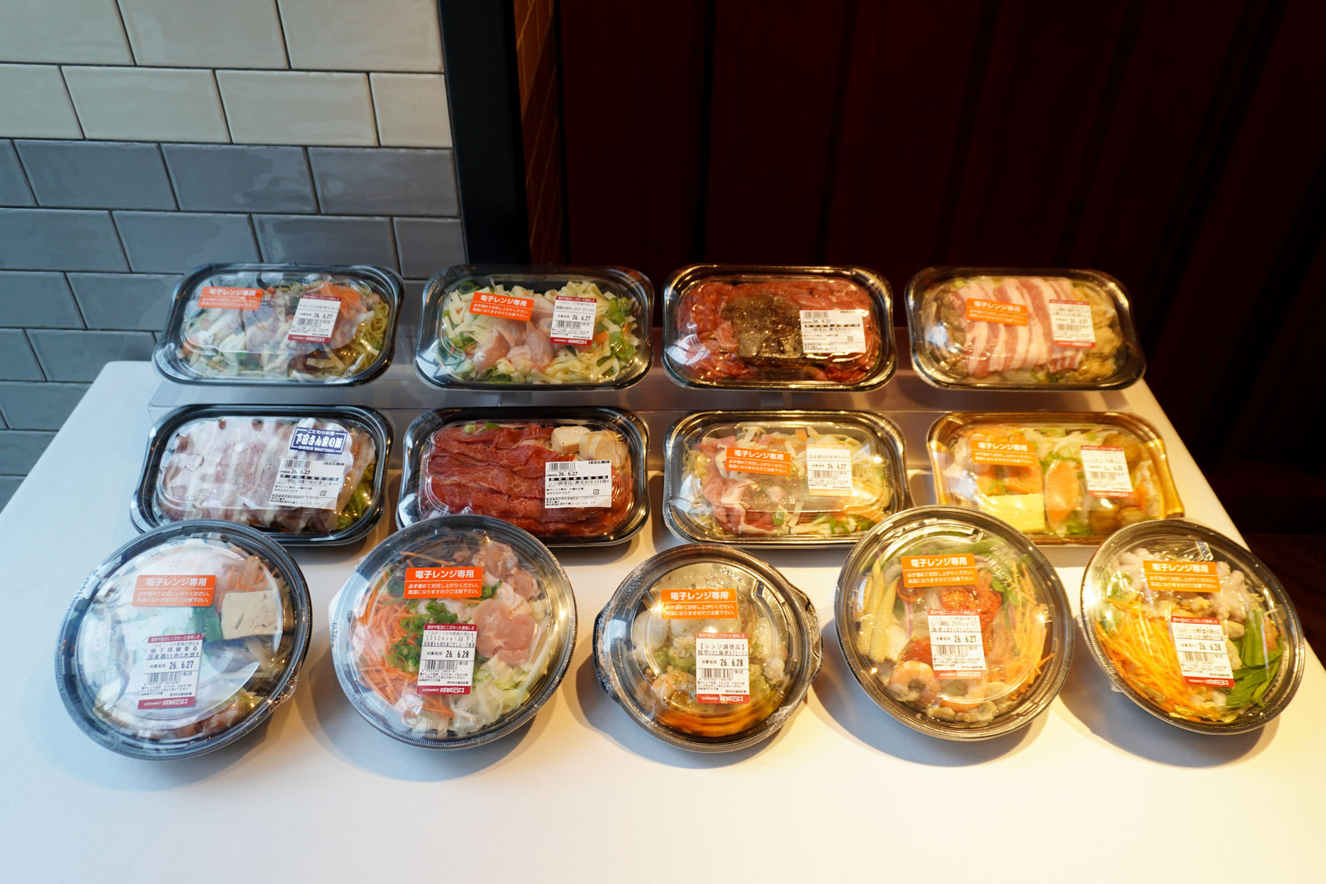 電子レンジ調理で本格的な味わいの「RTC商品」