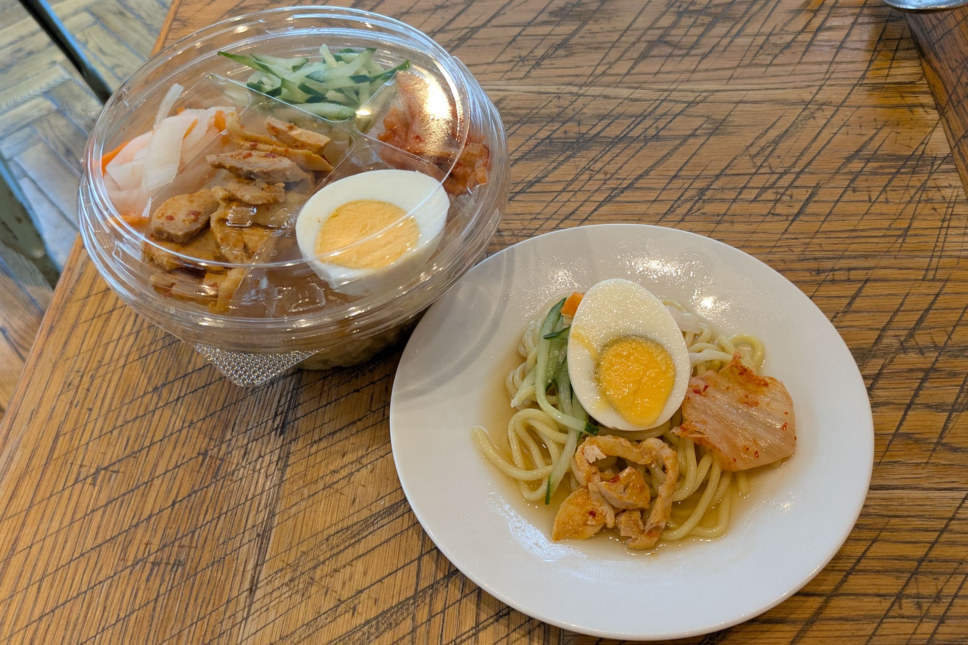 韓国風冷やし中華（自家製麺使用）