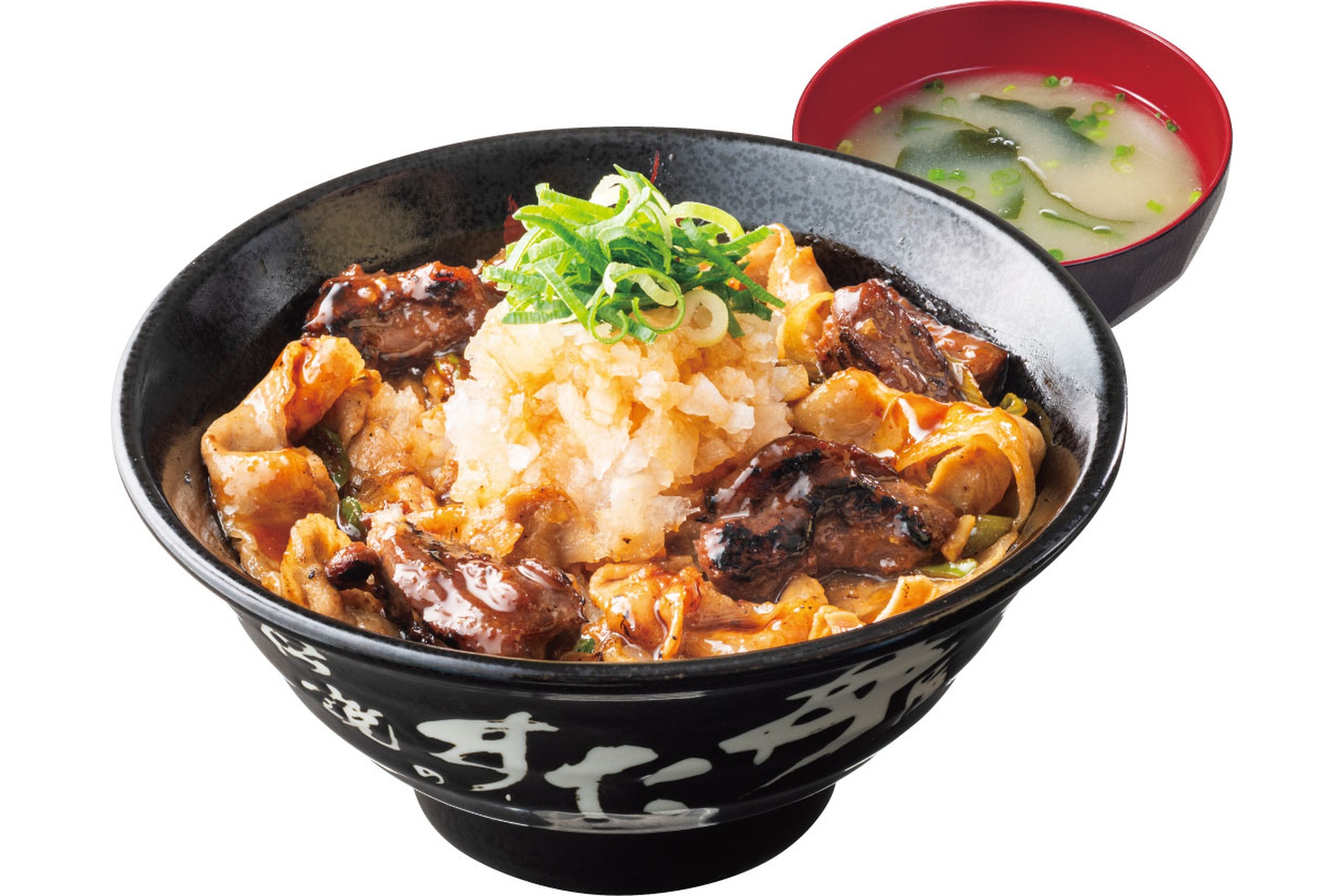 おろしポン酢すたみな焼肉コンボ丼 腹八分目