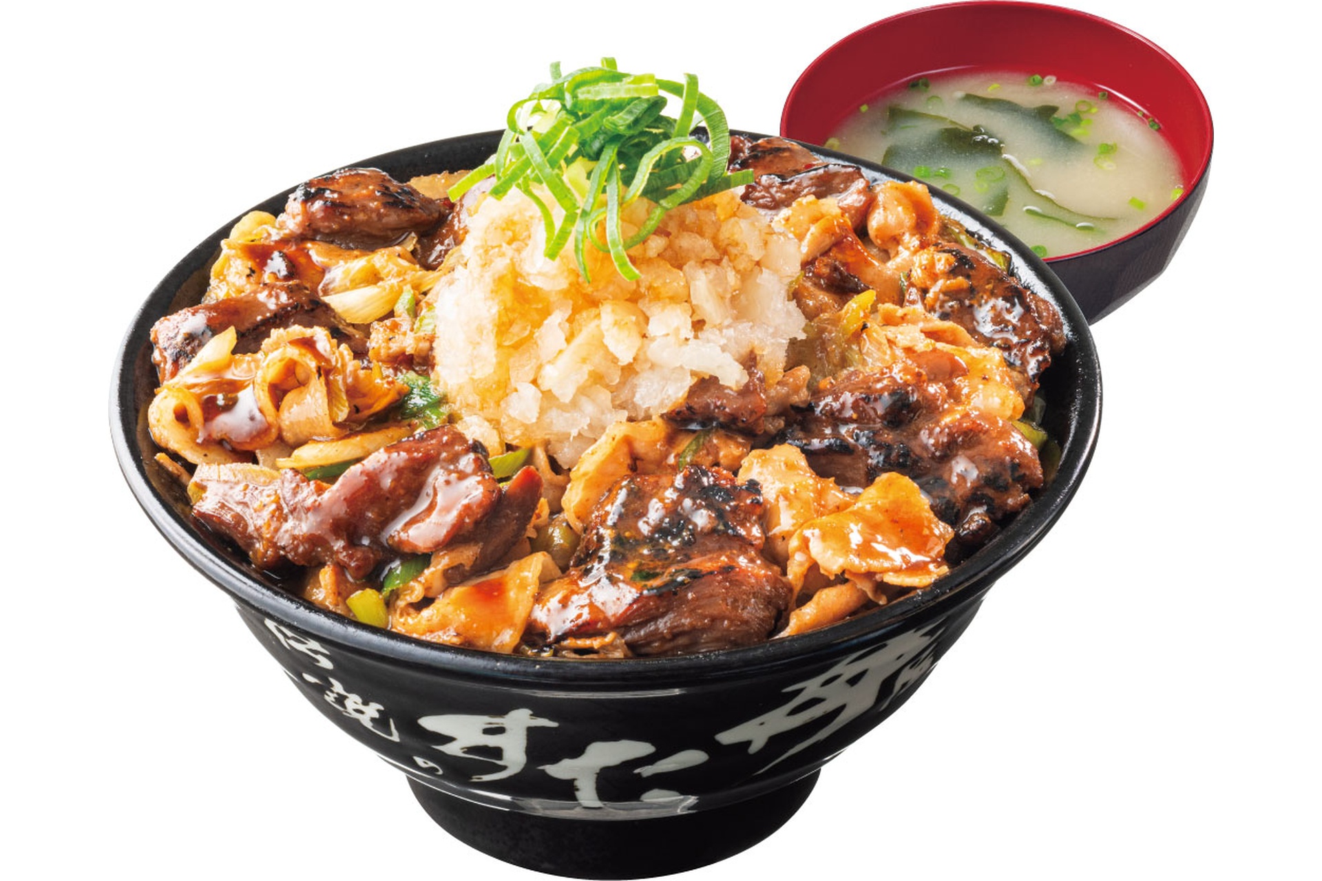 おろしポン酢すたみな焼肉コンボ丼 肉W盛り