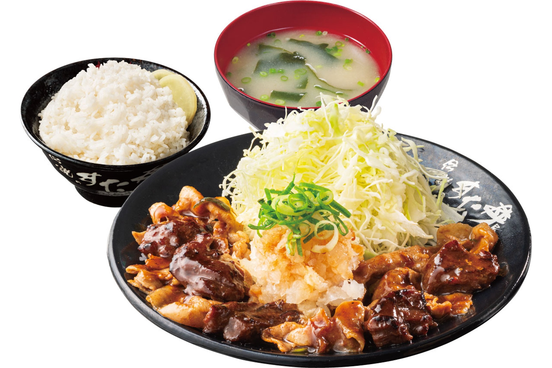 おろしポン酢すたみな焼肉コンボ定食