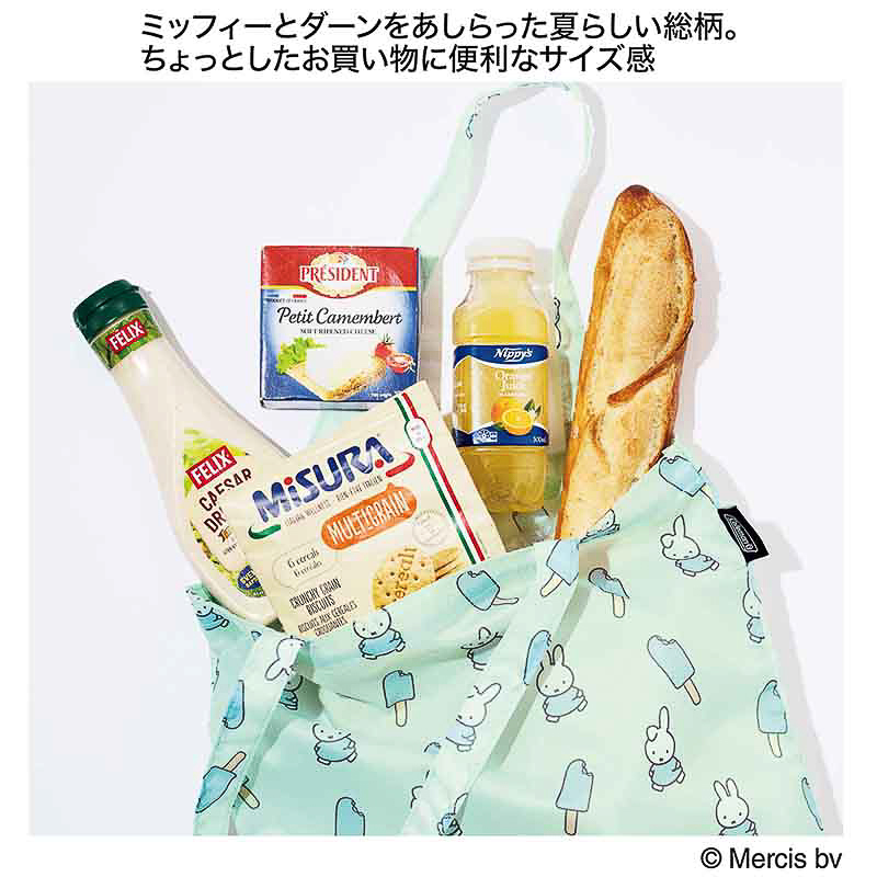 ちょっとした買い物に便利な夏柄エコバッグ