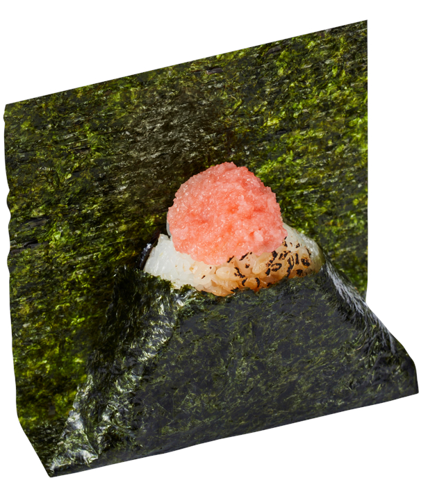 「香ばし炙りおにぎり～たらこ～」（190円～）