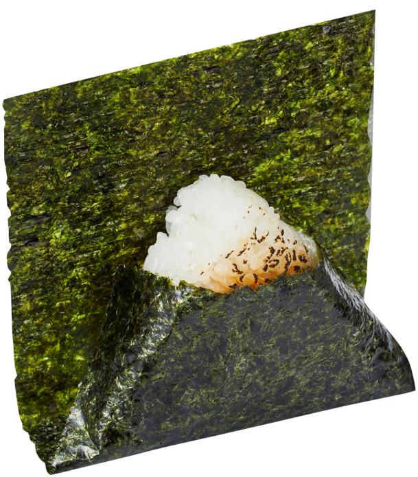 「香ばし炙りおにぎり」（160円～）