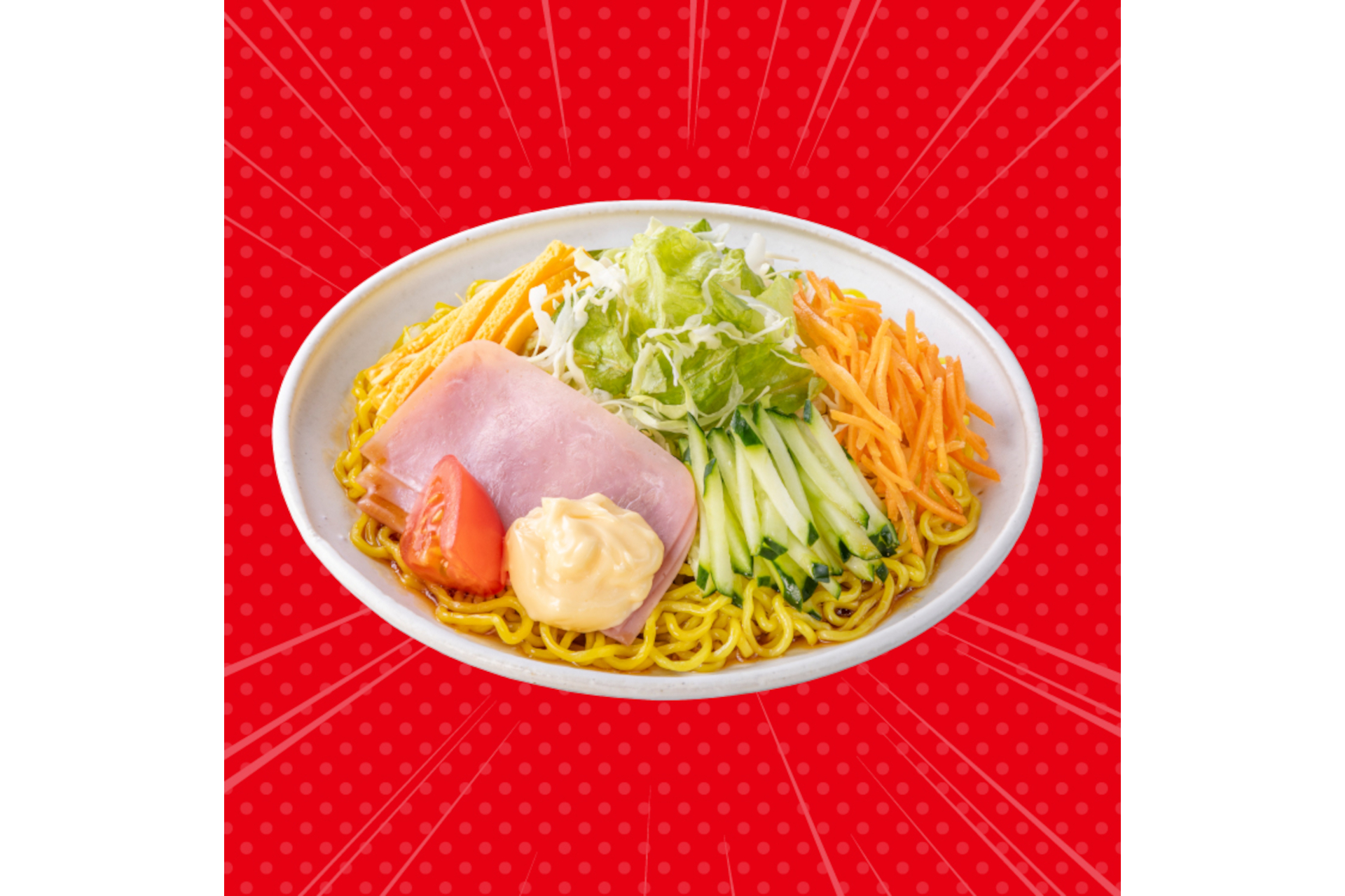 スガキヤ監修 冷しラーメンサラダ