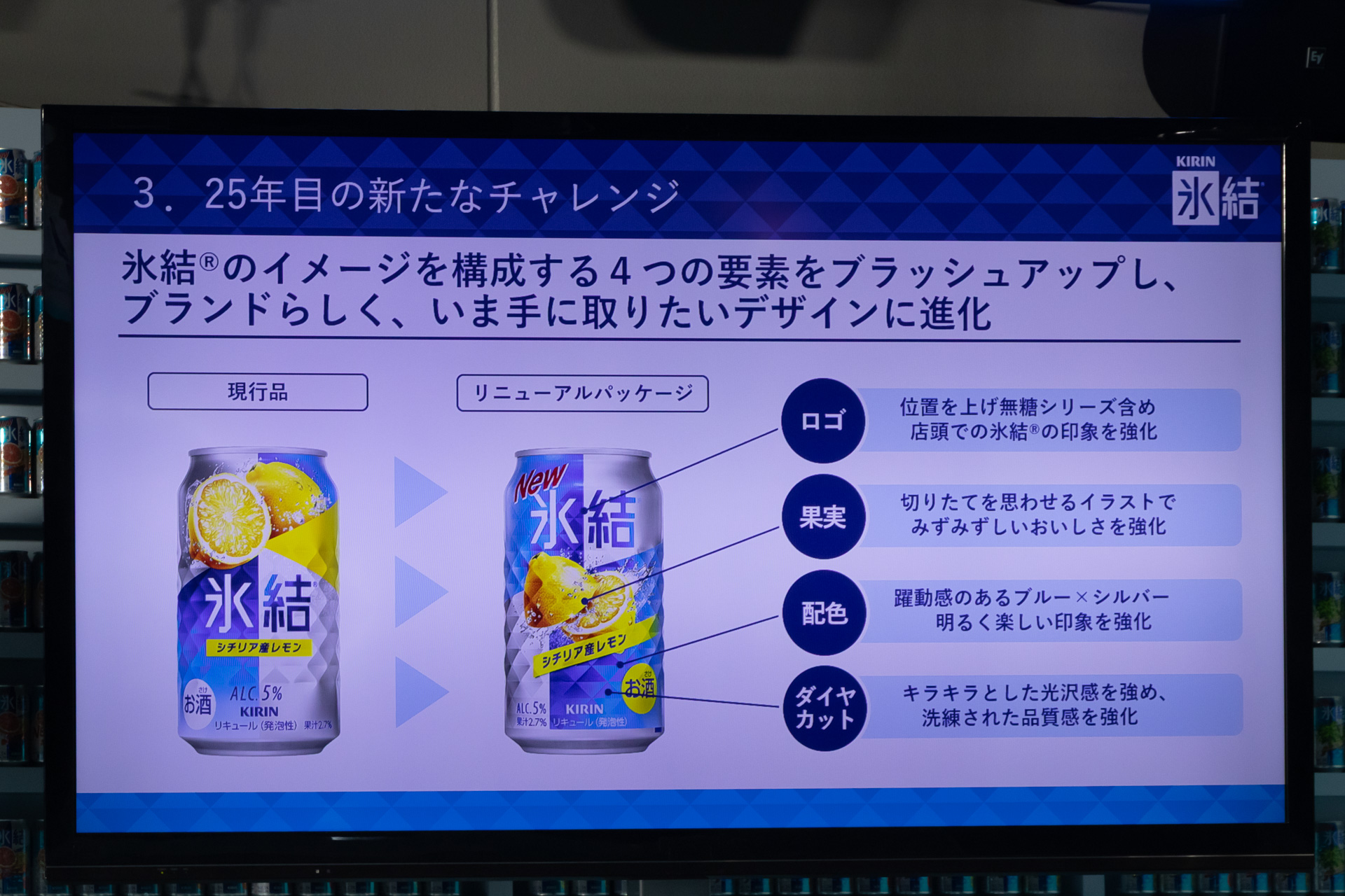 刷新したパッケージデザイン