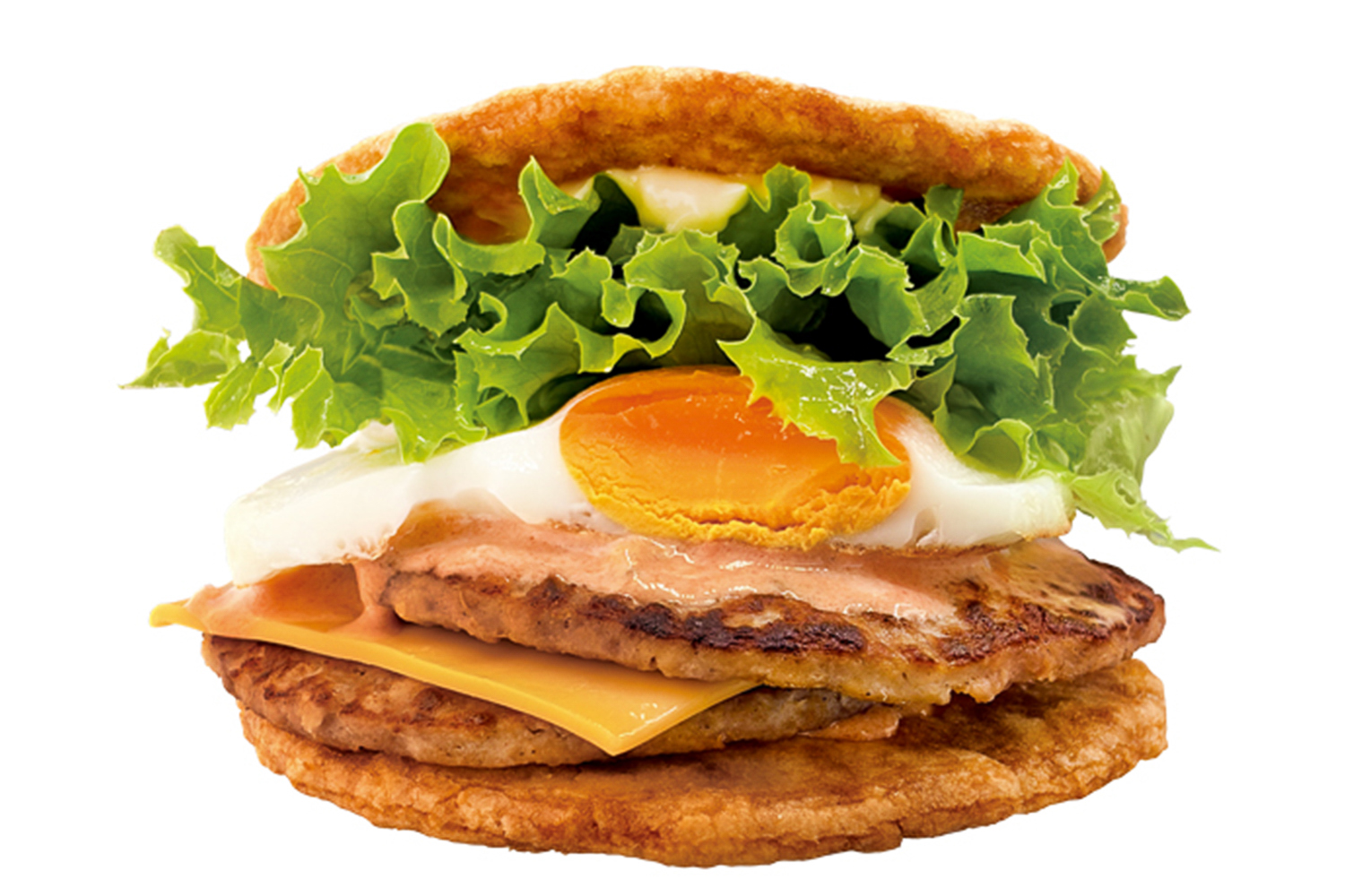 ぬれ煎餅バーガー