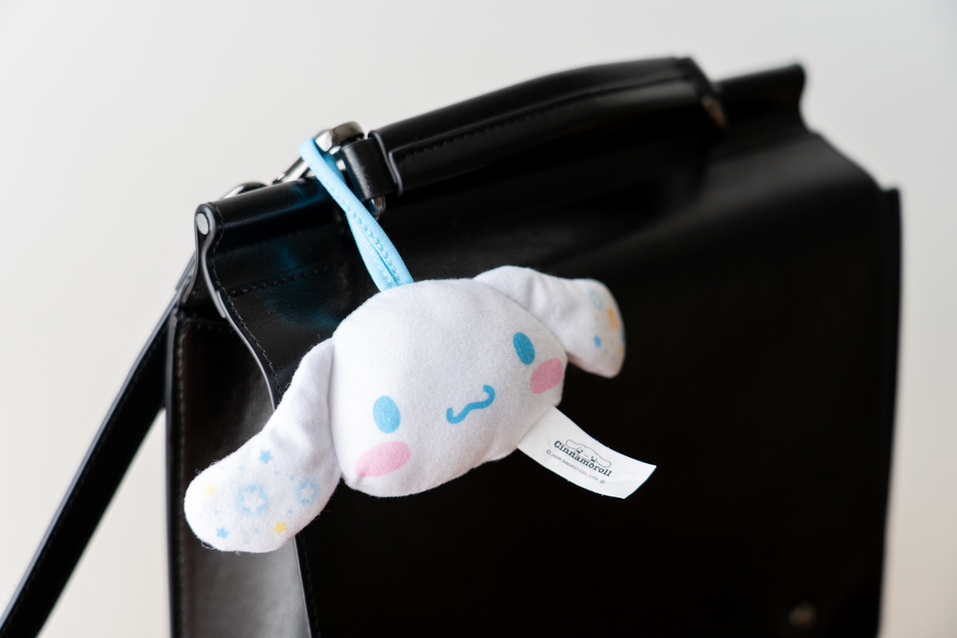 バッグに付けてみた