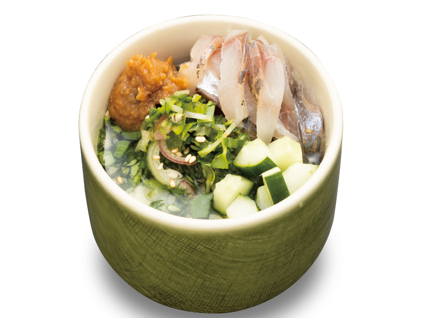 「旬あじ（ときあじ）の冷や汁」（451円）