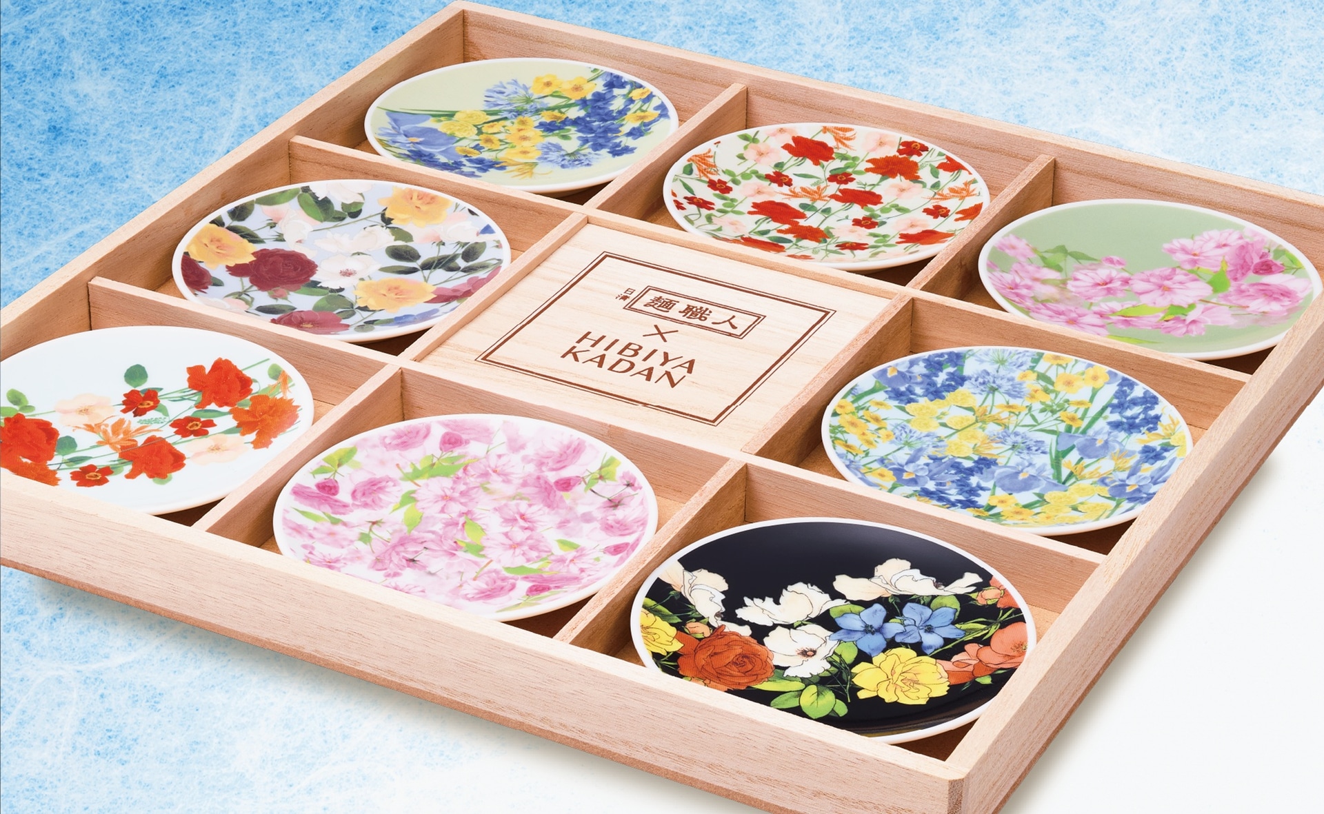 岐阜県の伝統工芸品「美濃焼」の豆皿8枚