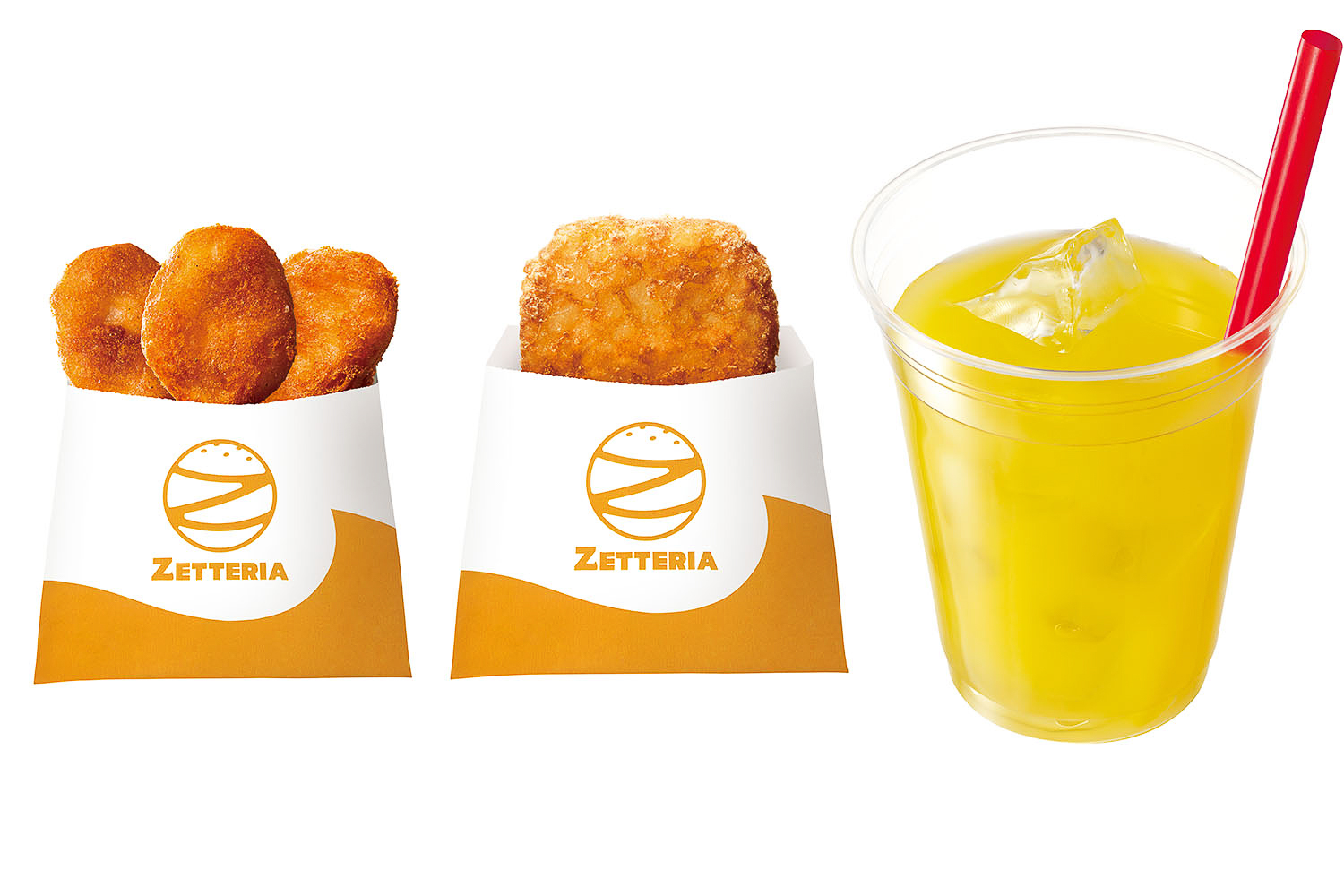 わくわくチキンからあげっと（3個入り）セット（モーニング、530円）