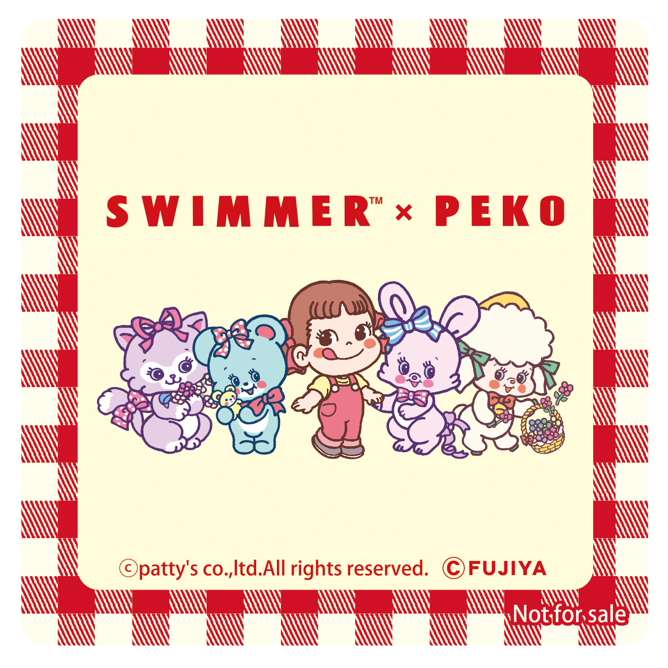 SWIMMER×PEKO オリジナルコースター A