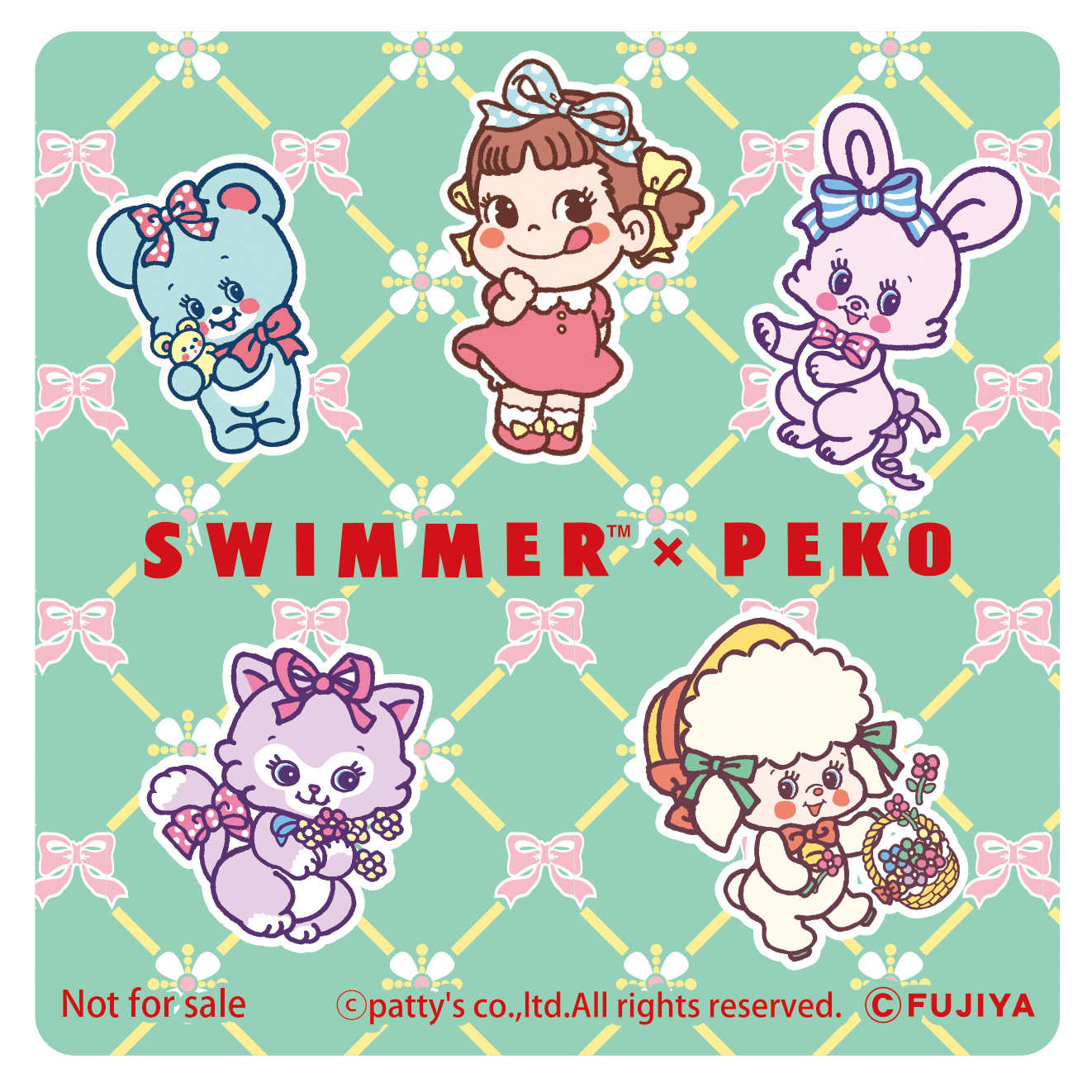 SWIMMER×PEKO オリジナルコースター B