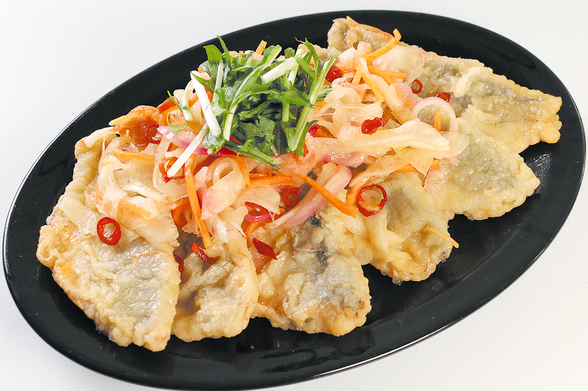 野菜も美味しい！真あじ南蛮酢 5枚＋1枚増量