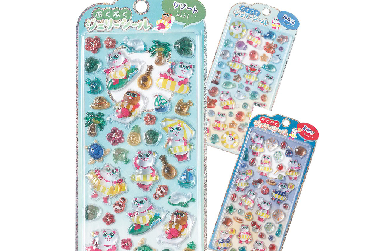 ぷくぷく ジェリーシール ナツパンダ