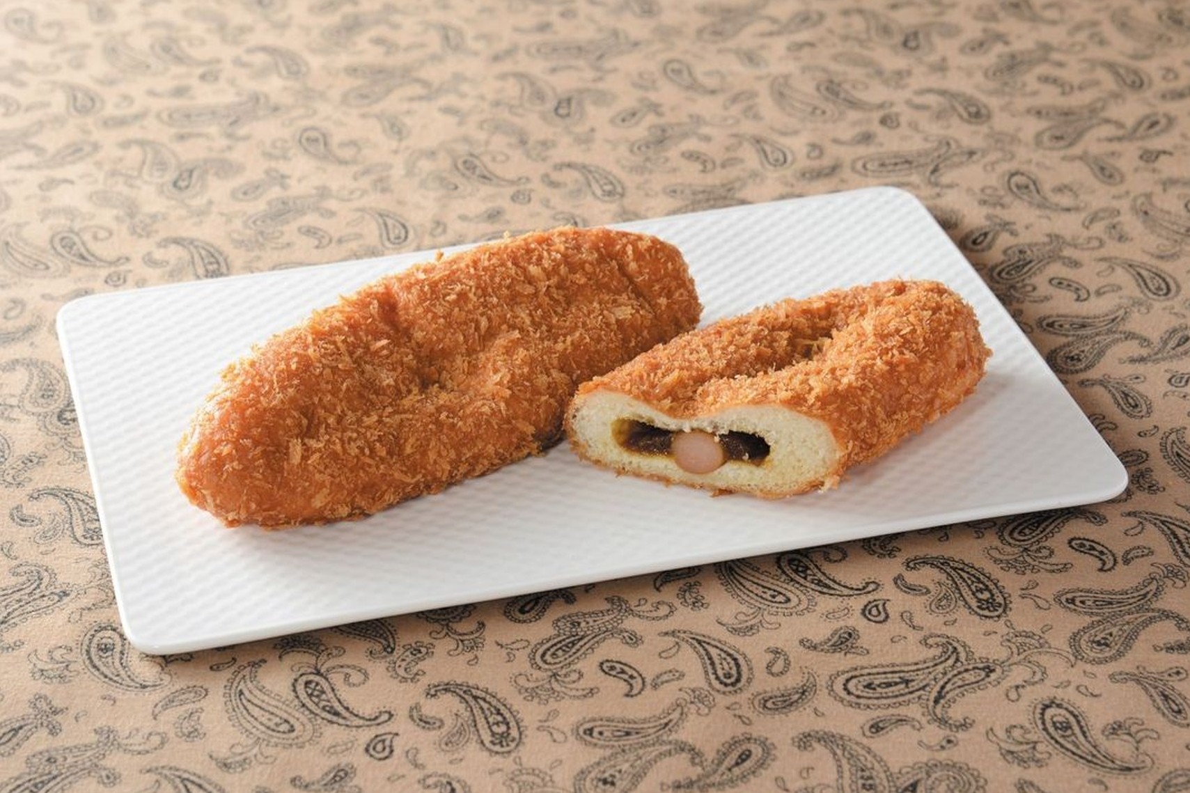 カレー＆あらびきソーセージ