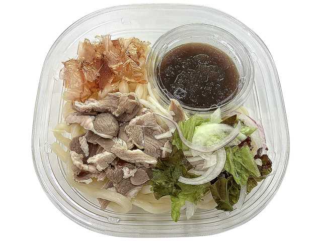 「おろしダレで食べる ラムしゃぶうどん」（550円・税別）