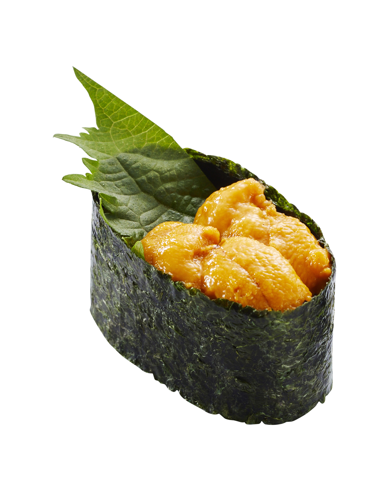 「うに軍艦」（1貫 190円）