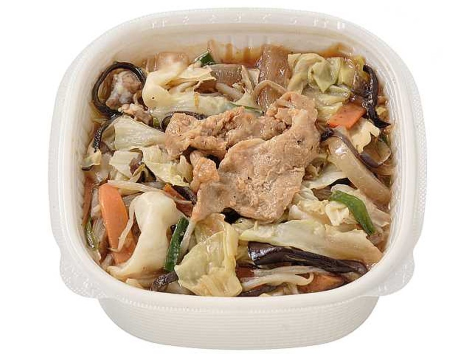 鉄鍋炒めのコク旨野菜炒め丼