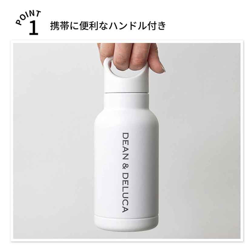 持ち運びに便利なハンドル付き
