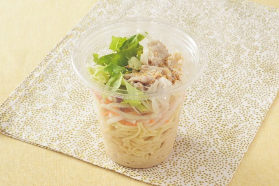 0秒パスタサラダ 豚しゃぶ