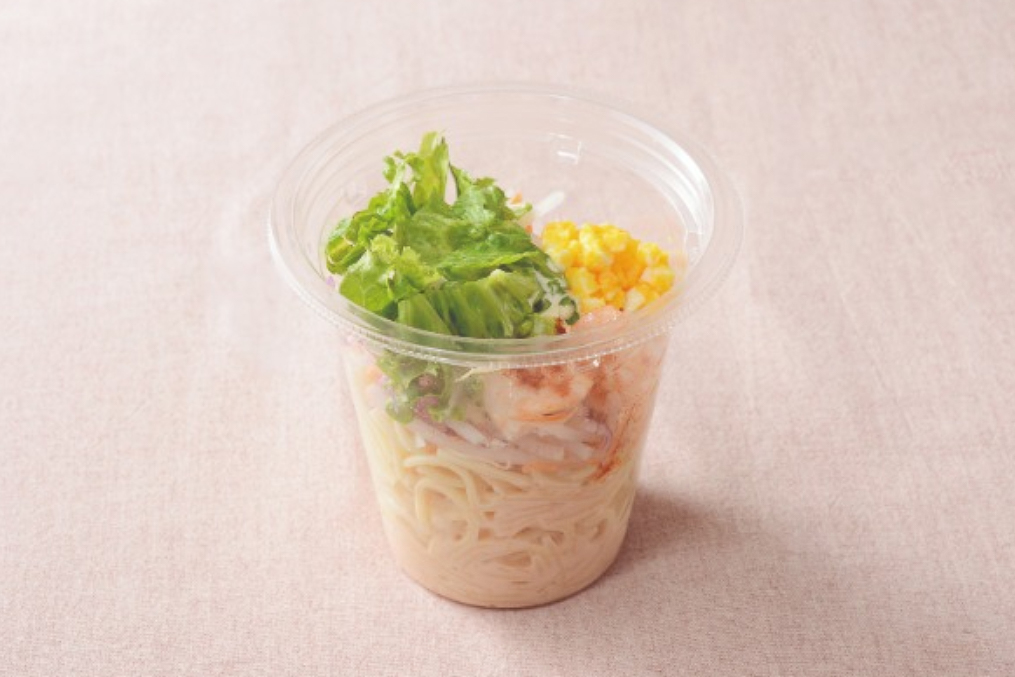 0秒パスタサラダ 海老明太子