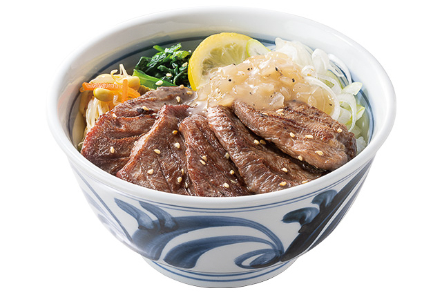 ねぎ塩牛たん丼