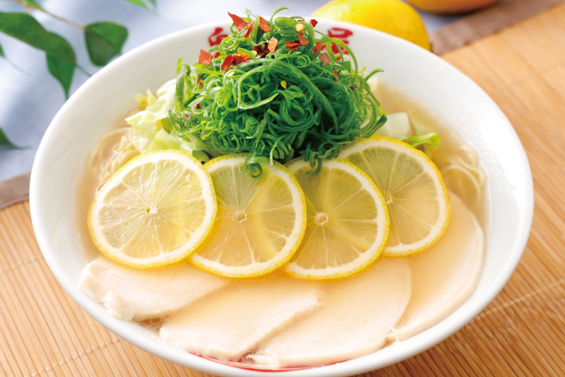 冷やしレモンラーメン