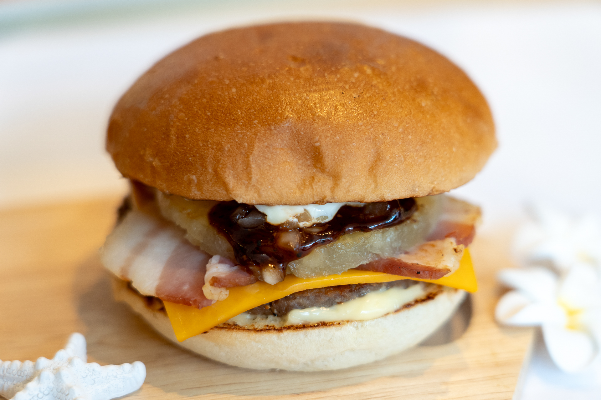 BBQパインビーフバーガー 620円