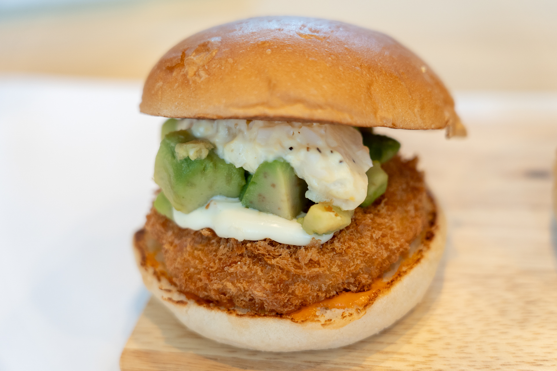 ハワイアンアボカドえびバーガー 580円
