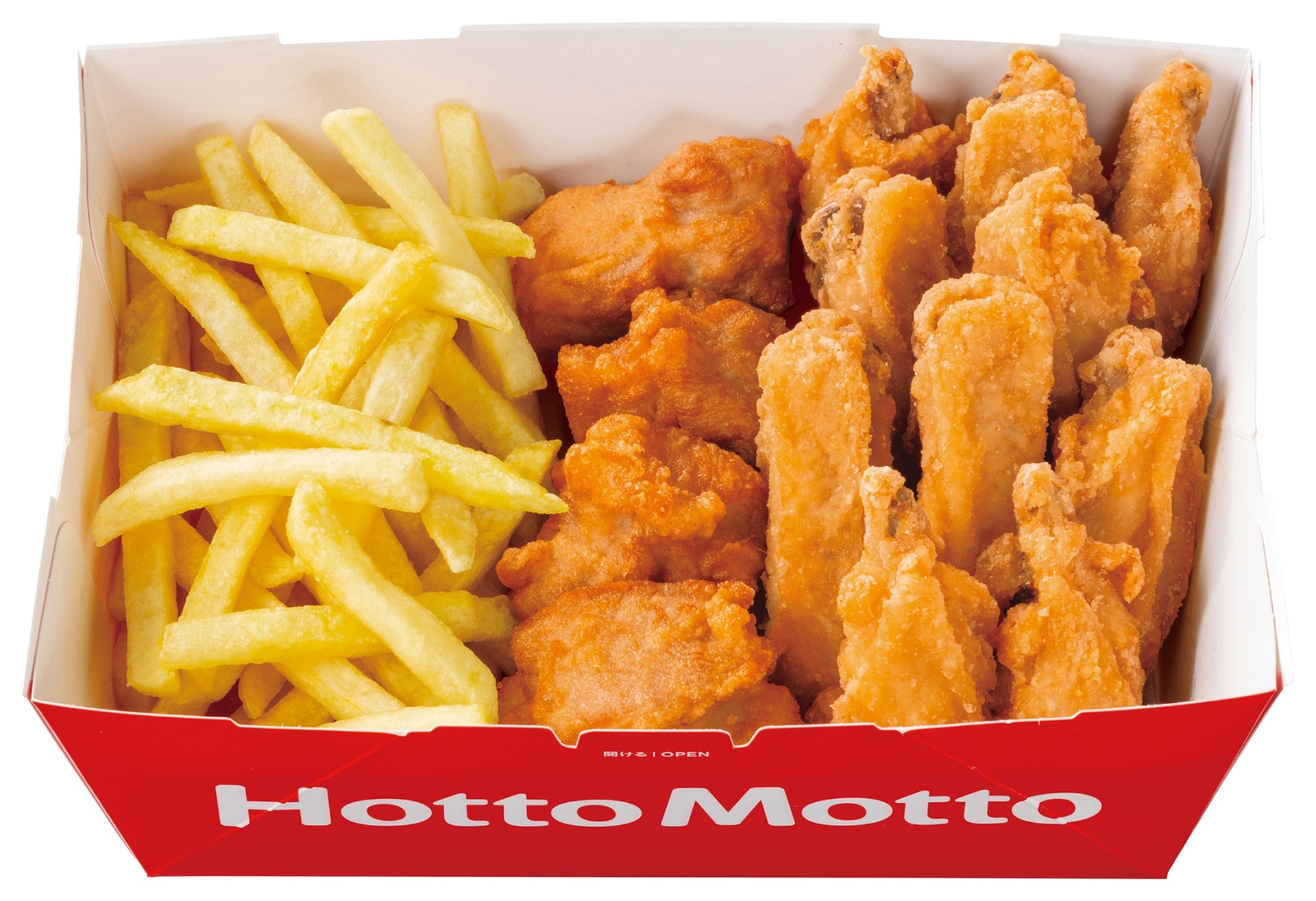 「Wチキン＆ポテトBOX」（1290円）