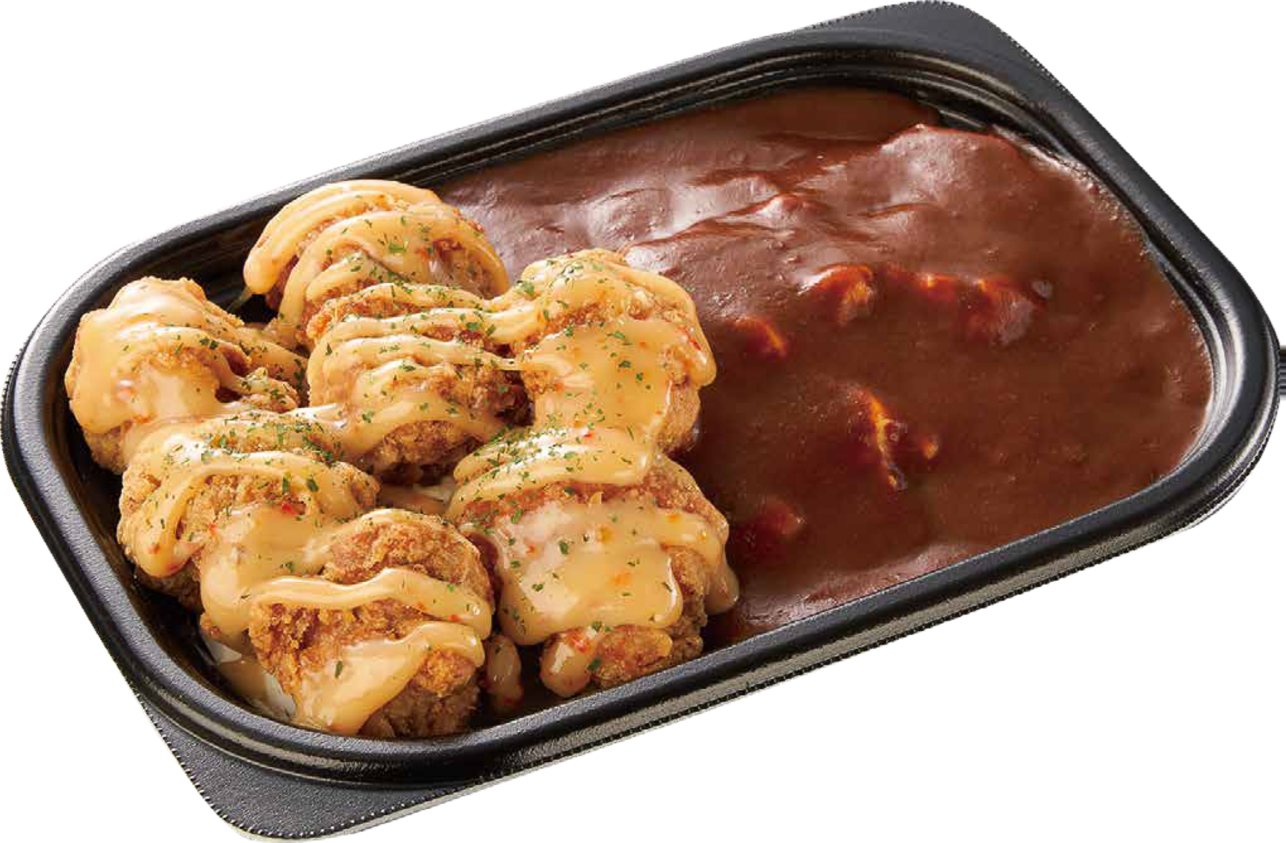 とり唐てんこ盛りチリマヨカレー
