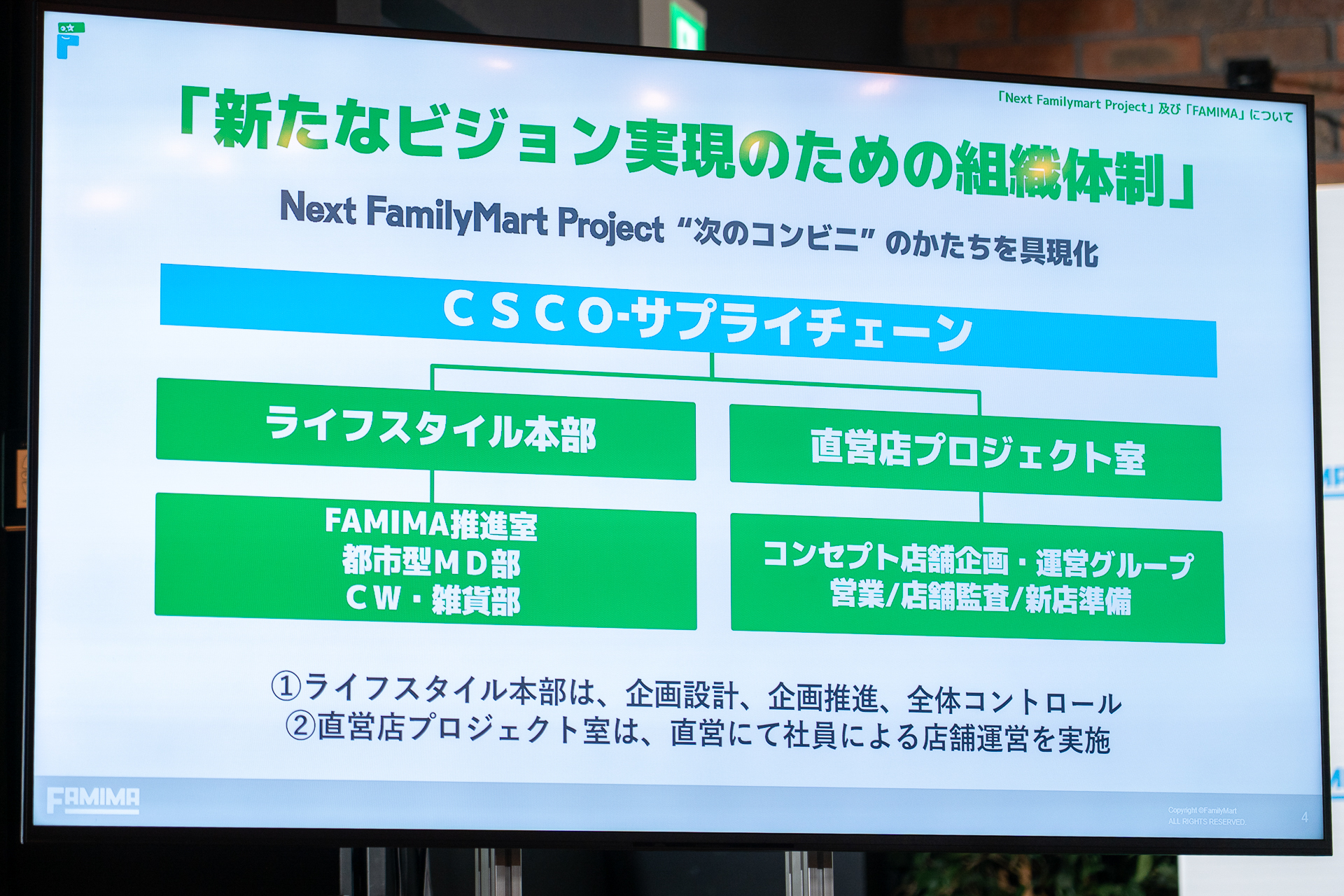 今春に新組織「ライフスタイル本部」を設立